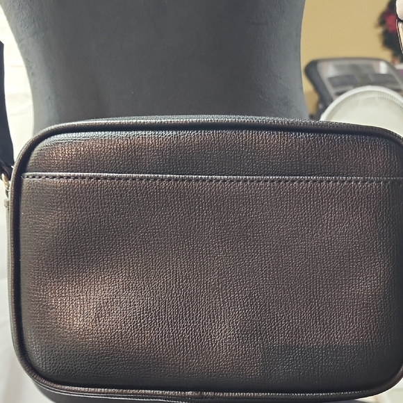 Karl Lagerfeld Black Camera Bag - Iconic Chopette Cat Guitar Strap Bag NWOT - Picture 4 of 16